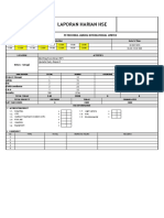 HSE Daily Report 30 Oktober 2022