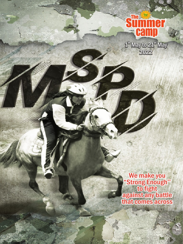 MSPD Summer Camp 2022 Overview | PDF