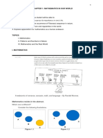 Chapter 1 Mathematics in Our World For PDF