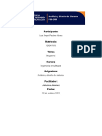 Tarea LV - Analisis y Diseño de Sistema