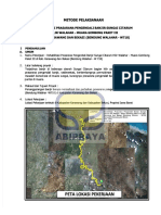 Metode Pelaksanaan Pekerjaan Proyek Citarum - Compress