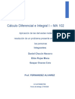 Cálculo diferencial e integral - MA 102