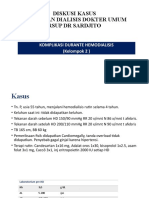 Diskusi Kasus 2 - Komplikasi Durante Hemodialisis