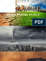 Fossil Fuels and Global Warming1