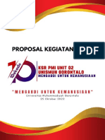 Proposal MIlad Ke-X UKM KSR PMI Unit 02 UMGO
