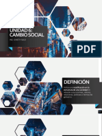 Unidad 6 - Cambio Social