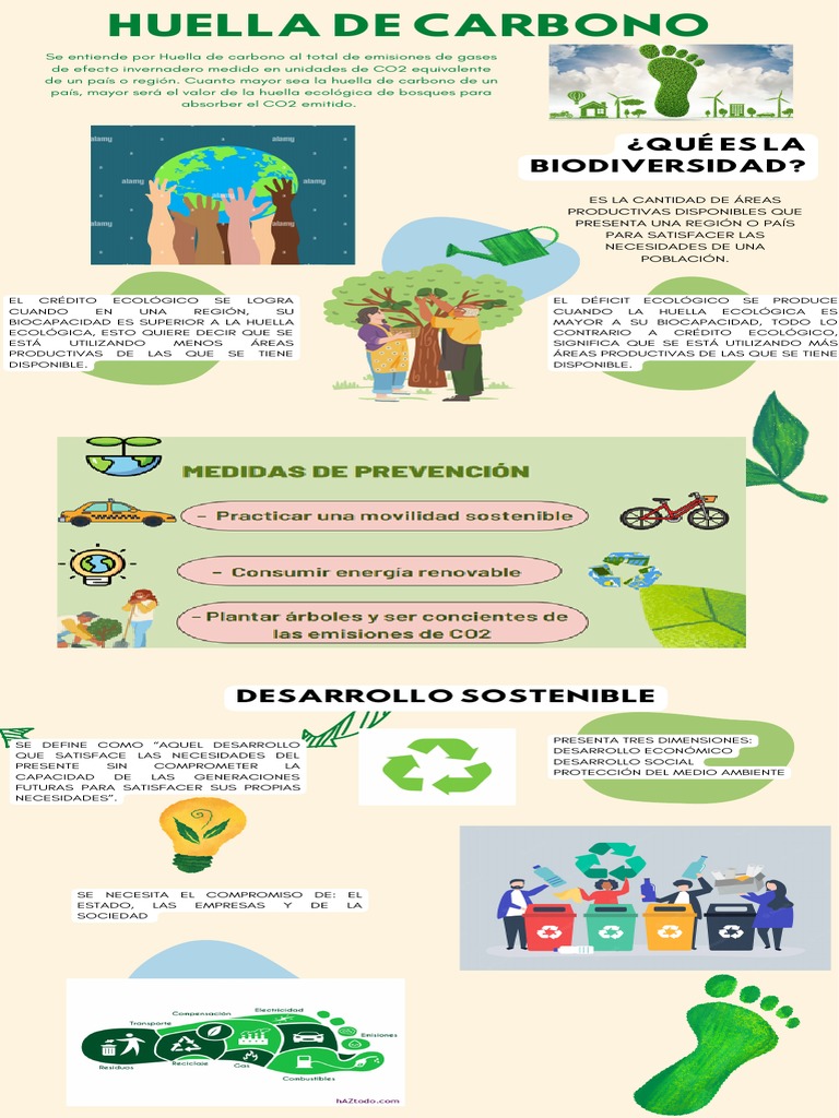 Huella de Carbono y Créditos Ecológicos | PDF | Huella de carbono ...