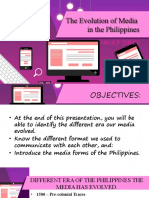 The Evolution of Philippine Media Forms