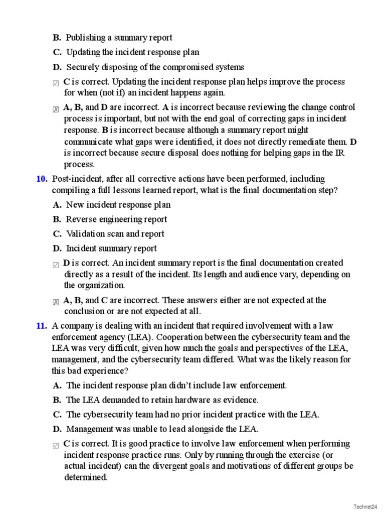 Incident Response Best Practices | PDF | Security | Computer Security