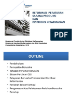 Reformasi Peraturan Sarana Produksi Dan Distribusi Kefarmasian - PTSP DKI 12 September