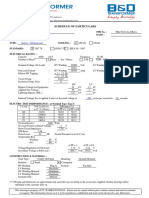 Approval Drawing 3000kVA 20kV 400V Dyn5 Indoor AL