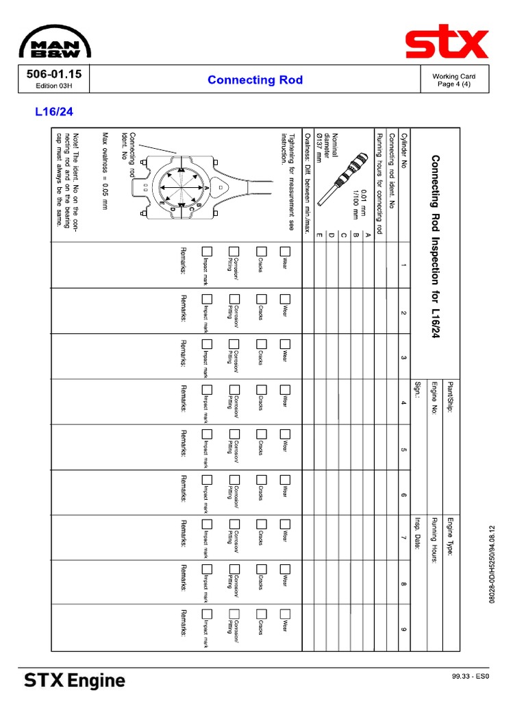 Connecting Rod Inspection PDF