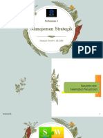 Materi Pertemuan 4 (Manajemen Strategik)