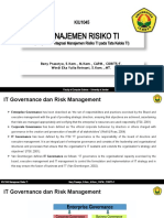 05 - Integrasi Manajemen Risiko TI Pada Tata Kelola TI