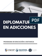 PROGRAMA Diplomatura en ADICCIONES