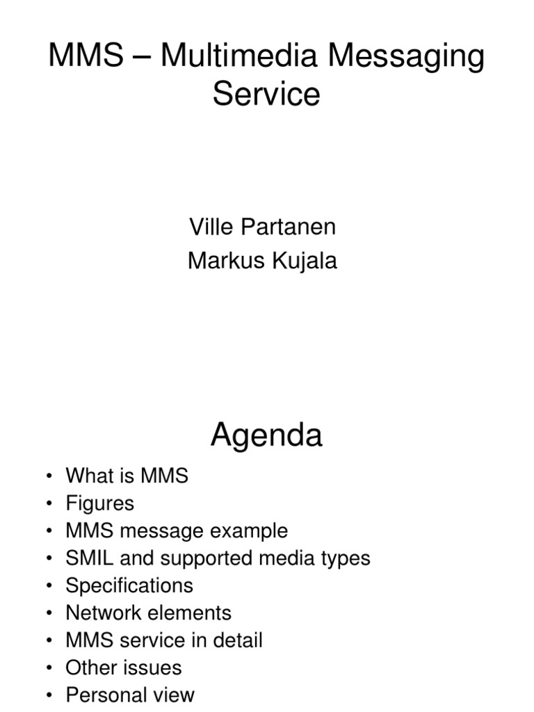 MMS PDF Multimedia Messaging Service Hypertext Transfer Protocol(09)