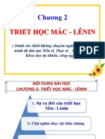 Chuong - 2 - TRIẾT HỌC MÁC - LÊNIN