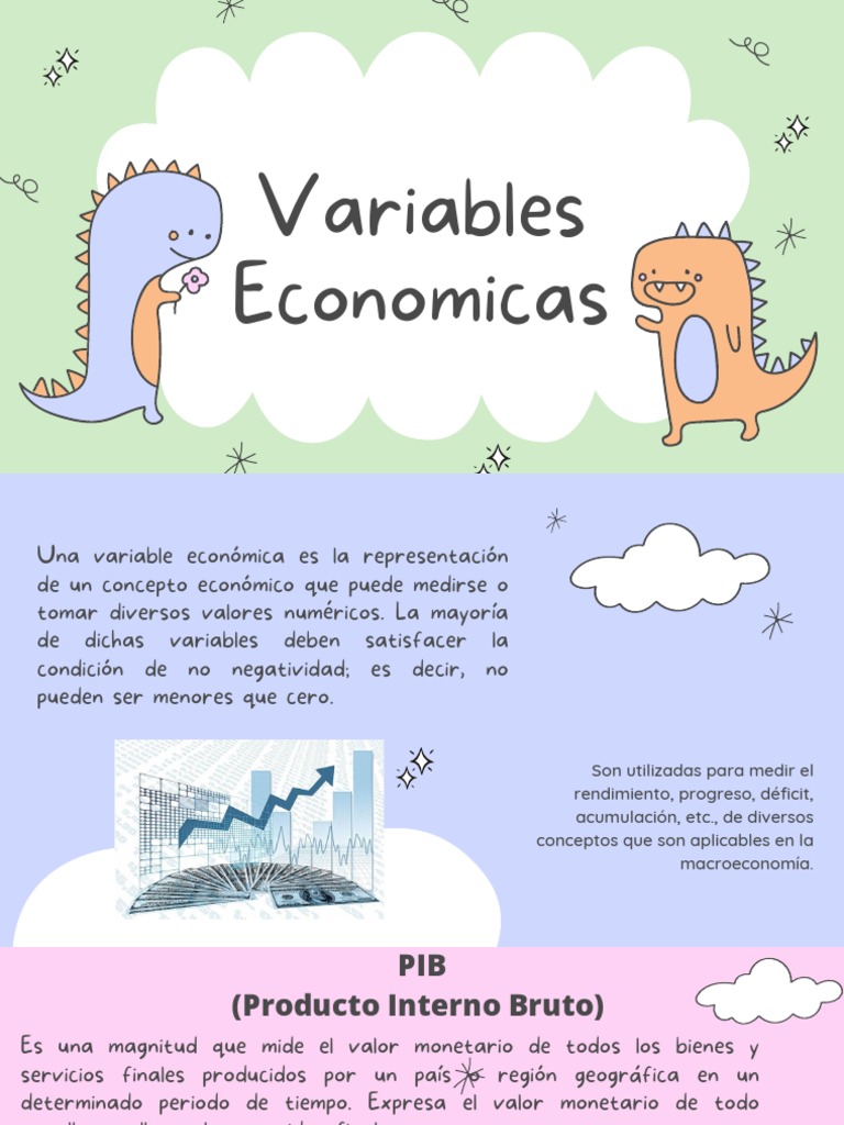 Variables Económicas y su Importancia | PDF | Producto Interno Bruto ...