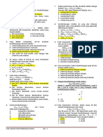 4 - Soal Kesetimbangan Kimia 2019