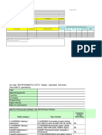 Attachment 1 - Water, Waste & Spill DATA - Environmental Report