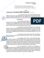 Resolución Directoral #04575-2021 FELICITACION O COLQUEHUANCA CUNO COMO DOCENTE