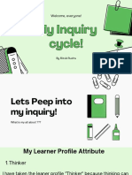 My Inquiry Cycle!