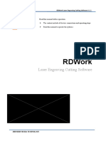 RDWork Laser Engraving Cutting Software V1.3