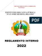 2022 Reglamento Interno JJMB