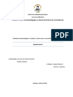 Questionário para identificar aptidões profissionais