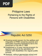 Timeline Of The Development Of Sped Including History Of Sped In The Philippines Rehabilitation Act Of 1973 Disability