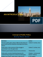Introduction To Public Policy 2