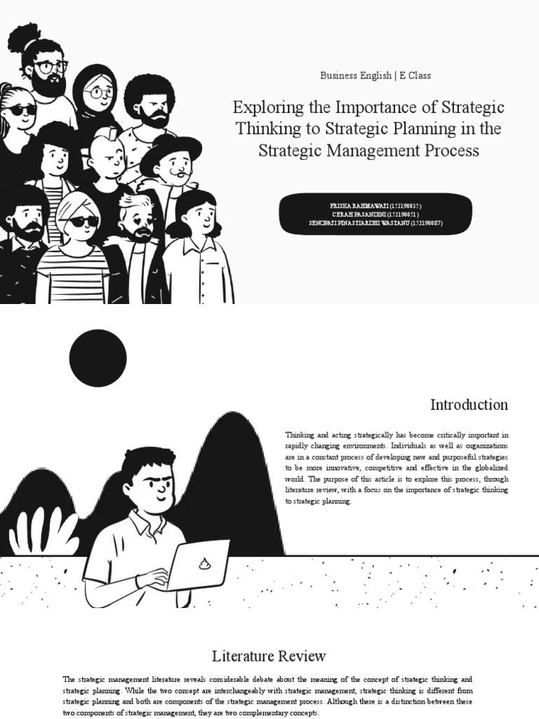 Importance Of Strategic Thinking Pdf