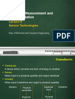 Electrical Measurement and Instrumentation: Sensor Technologies
