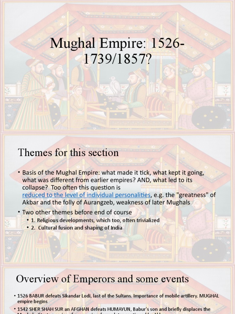 Mughal Empire PDF