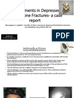 Bone Cements in Depressed Frontal Bone Fractures