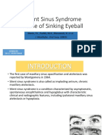 Silent Sinus Syndrome