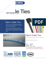 Premium Nylon Cable Ties Certified to International Standards