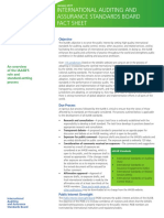 International Auditing and Assurance Standards Board Fact Sheet