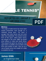 Group 2 Final PPT Table Tennis