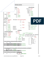 AISC360-16 LRFD Check of Single Plate Shear Connection