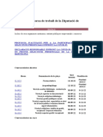 Interinatges I Borsa de Treball de La Diputació de Barcelona