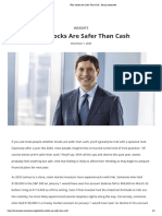 Why Stocks Are Safer Than Cash - Harris Associates