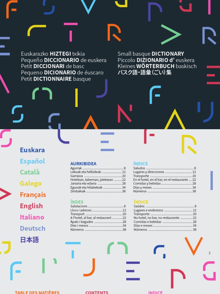 WORDS IN EUSKERA visual data 4