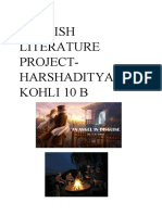English Literature Project Analysis