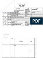 Jadwal Pimpinan Dan Sekretaris