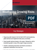 Weathering Growing Risks: Regional Growth Slows Amid Weakening Global Demand