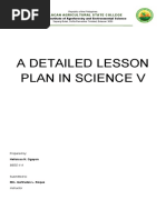 A Detailed Lesson Plan in Science 5