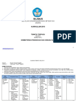 Silabus Kelas 4 Tema 8