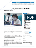 PH Resumes Deployment of OFWs to Saudi Arabia _ Global News