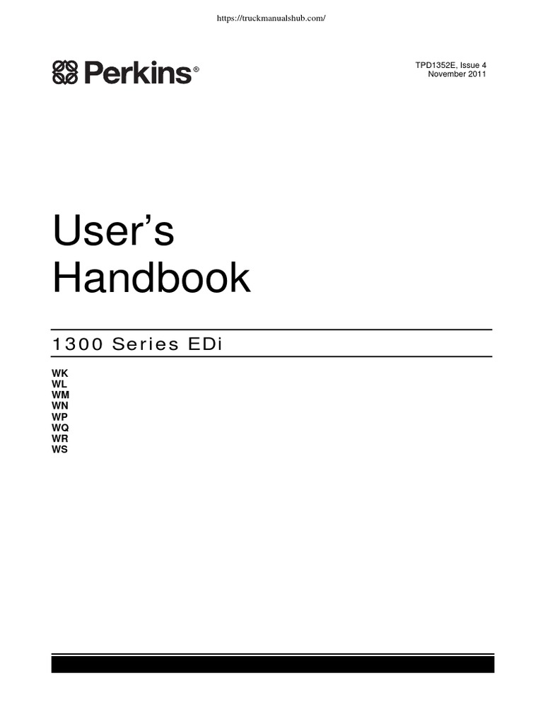 PERKINS 1300 SERIES SERVICE MANUAL PDF visual data 5
